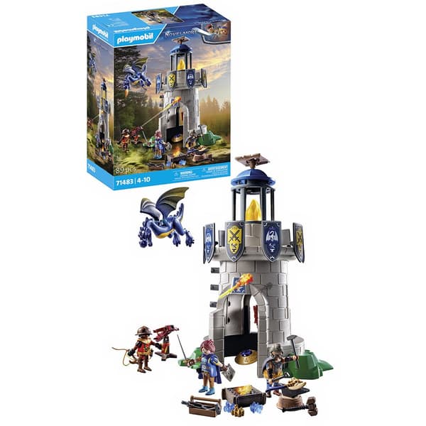 Playmobil Riddartornet Med Smith Och Draken Konstruktionsspel Con