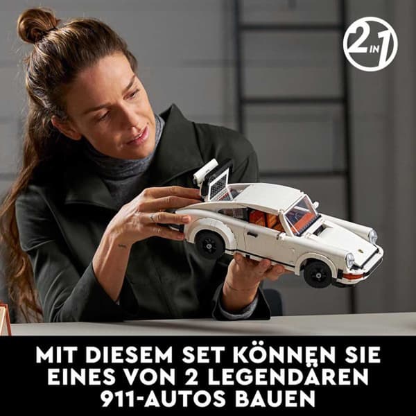 Lego Creator Porsche 911 10295 Silver