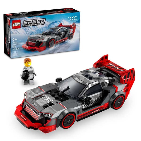 Lego ??e-tron Quattro Racing Car Construction Game Audi S1 Röd