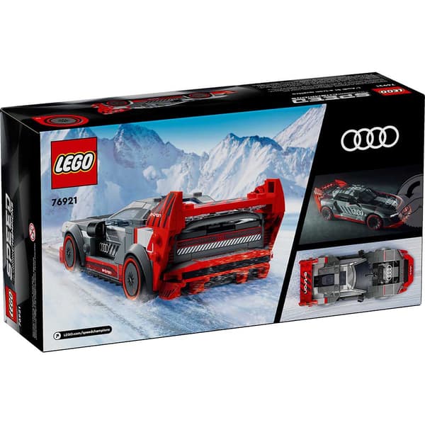 Lego ??e-tron Quattro Racing Car Construction Game Audi S1 Röd