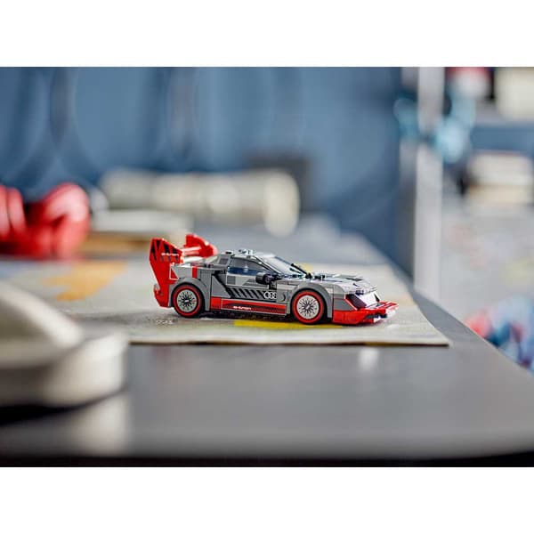 Lego ??e-tron Quattro Racing Car Construction Game Audi S1 Röd