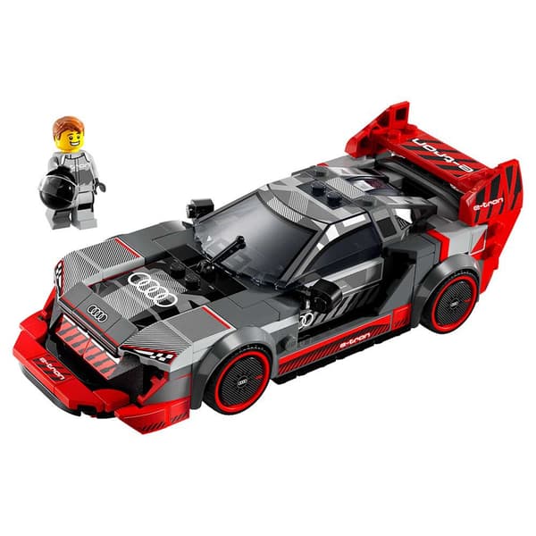 Lego ??e-tron Quattro Racing Car Construction Game Audi S1 Röd