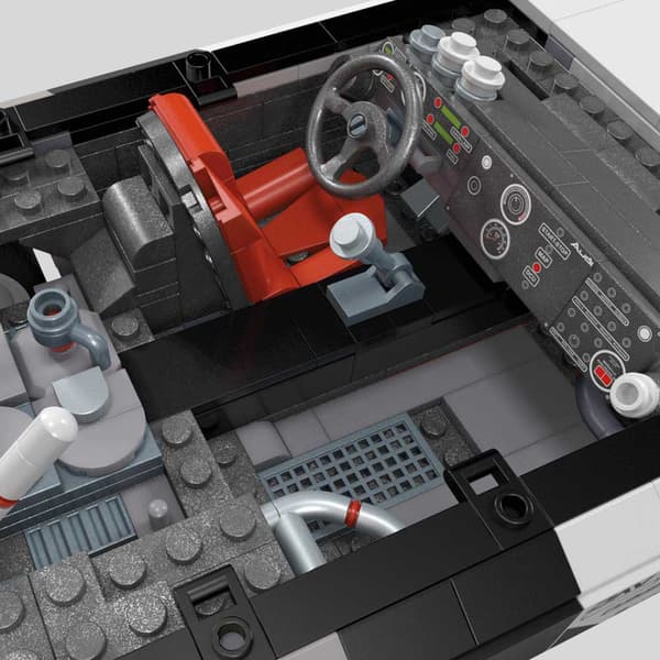 Mega Byggeklods Legetøjsbil Audi Hot Wheels 90 Fire Isma Gto Konstruktion Spil