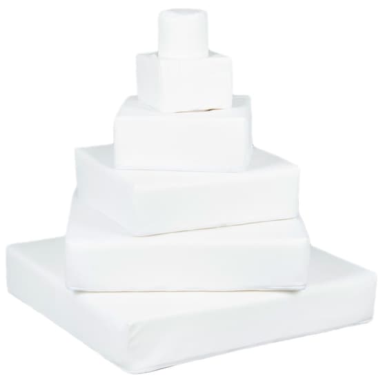 Tyynyt - Pyramid - 6 kpl - Valkoinen
