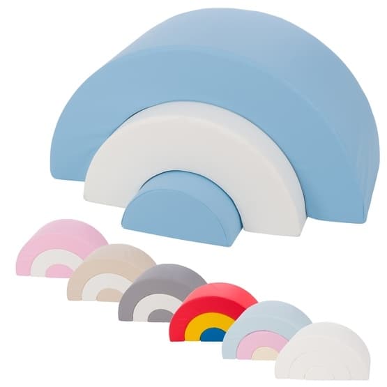Tyynyt - Rainbow - 3 kpl - keltainen/punainen/sininen