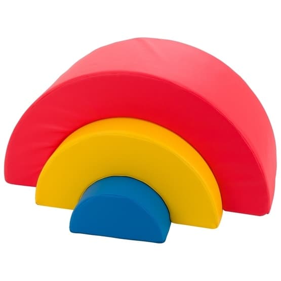 Tyynyt - Rainbow - 3 kpl - keltainen/punainen/sininen