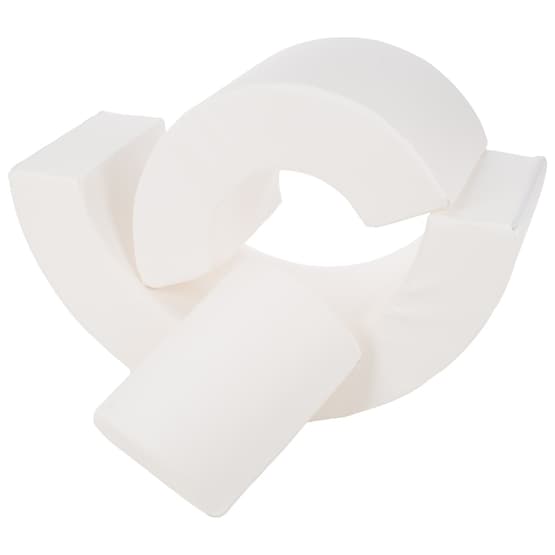 Puder - Regnbue - 3 stk - Hvid