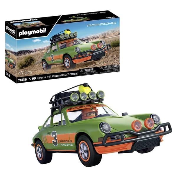 Playmobil Porsche 911 Carrera Rs 2.7-offroad Utgåva Konstruktion Spel