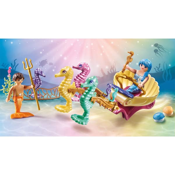 Playmobil Havfrue Med Søhestevogn Konstruktion Spil Con