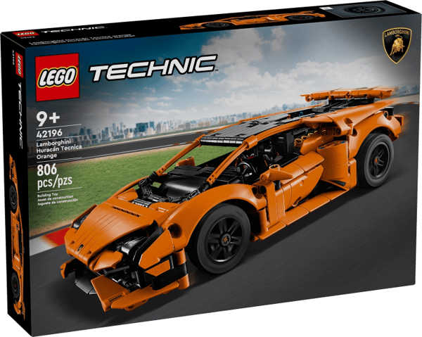 LEGO 42196 Oransje Lamborghini Huracán Tecnica