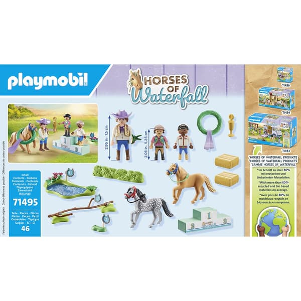 Playmobil Ponyturneringskonstruktionsspil