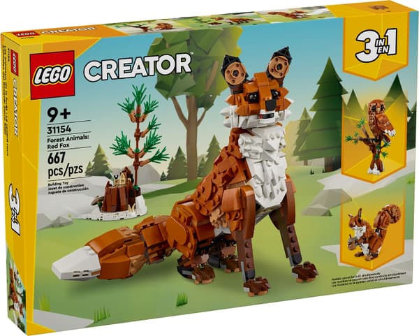 LEGO 31154 Metsän eläimet: Kettu