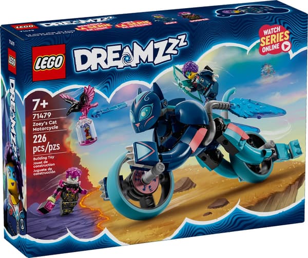 LEGO 71479 Zoeys kattmotorcykel