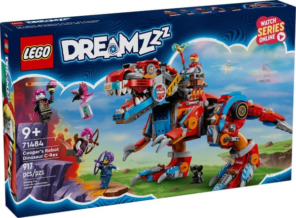 LEGO 71484 Coopers robotdinosaur C-Rex