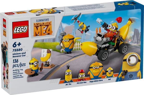 LEGO 75580 Kätyrit ja banaaniauto