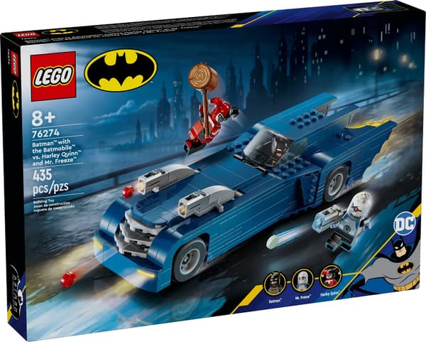 LEGO 76274 Batman og Batmobile mod Harley Quinn og Mr. Freeze