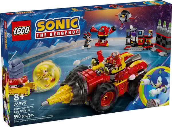 LEGO 76999 Super Sonic mod Egg Drillster