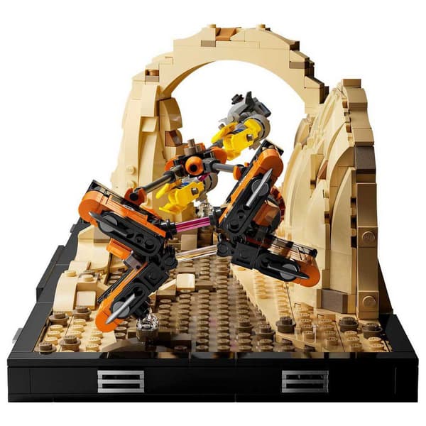 Lego Byggeri Spil Diorama: Mos Espa Pod Race