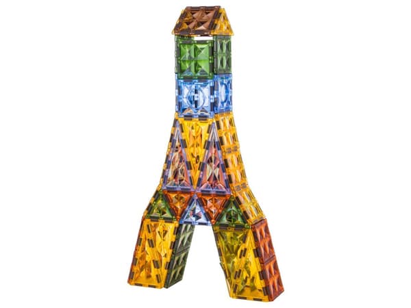 Konstruktionsmagnetiska tegelstenar 153 element