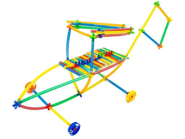 Rakennuspillit, palikat, tikut 1200 El, kotelo, 3D uusi versio