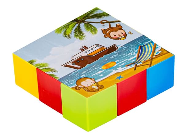 Arkadspel: Byggblock, kort, pussel