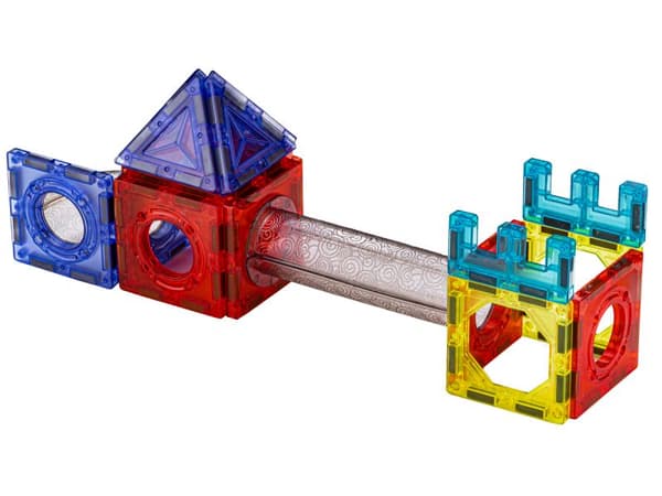 Lysende magnetblokke, boldbane til bolde, 167 elementer, boldbane