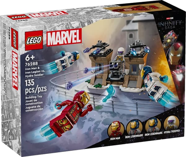 LEGO 76288 Iron Man og Iron Legion mod Hydra-soldat