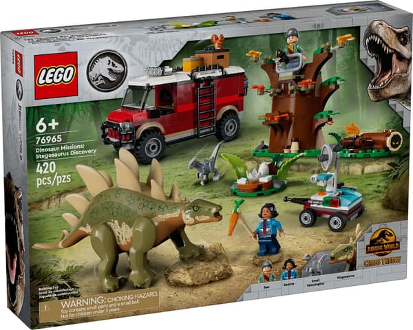 LEGO 76965 Dinosaurmissioner: Stegosaurus-opdagelse