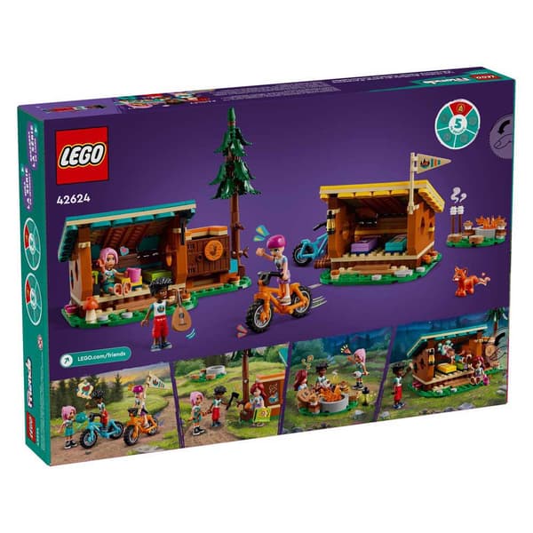 Lego Adventure Camp: Comfortable Cabins Byggespil