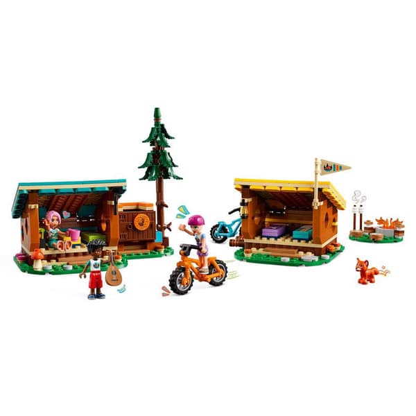 Lego Adventure Camp: Comfortable Cabins Byggespil