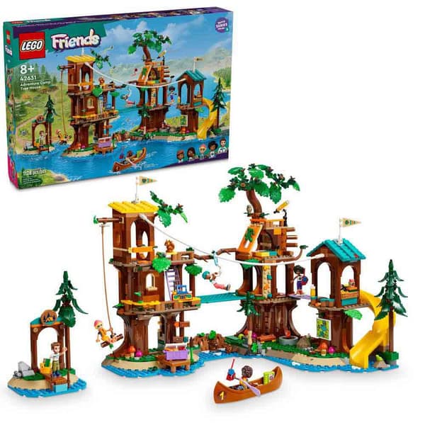 Lego Adventure Camp: Tree House Rakennuspeli