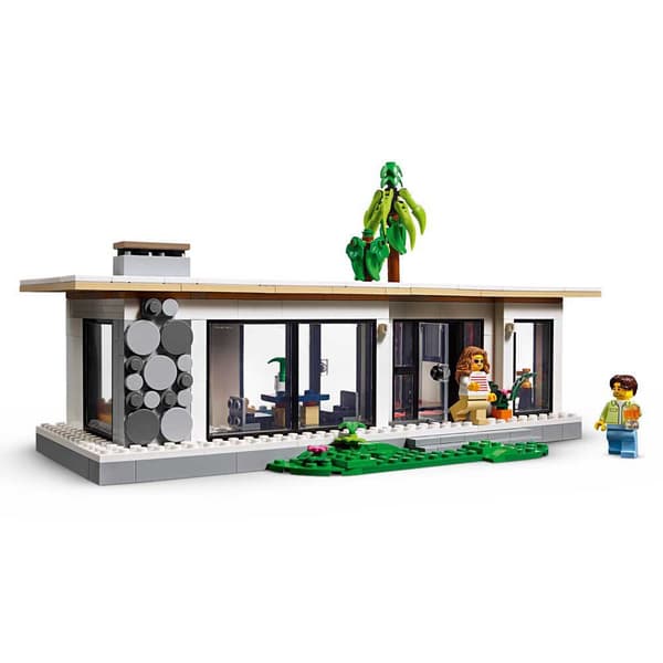 Lego Modern House Byggespil
