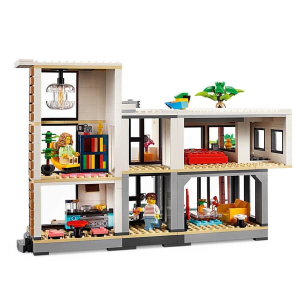 Lego Modern House Byggespil