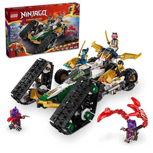 Lego Ninja Team Combined Vehicle Byggspel