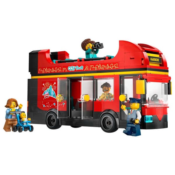 Lego Red Double Decker Tourist Bus Byggespil