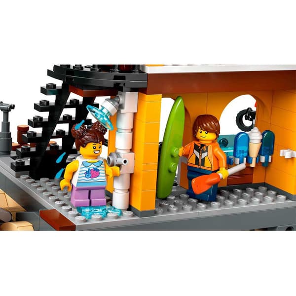 Lego Sea Port With Goods Ship Rakennuspeli
