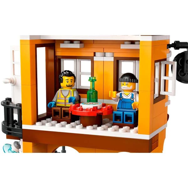 Lego Sea Port With Goods Ship Rakennuspeli