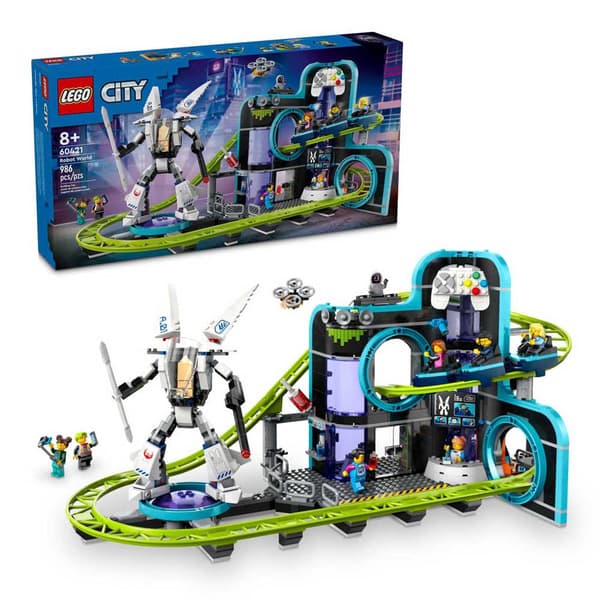 Lego Robot World Roller Coaster Byggespil