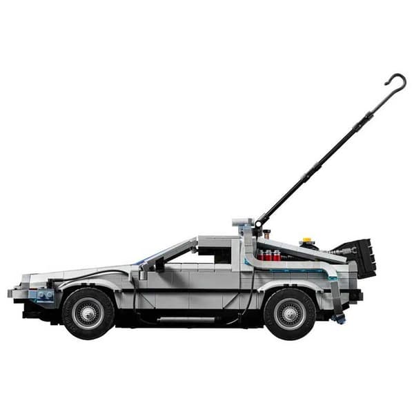 Lego Ikoner Tilbage Til Fremtiden Tidsmaskine Delorean 10300 Byggesæt
