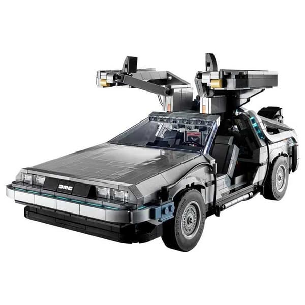 Lego Ikoner Tilbage Til Fremtiden Tidsmaskine Delorean 10300 Byggesæt