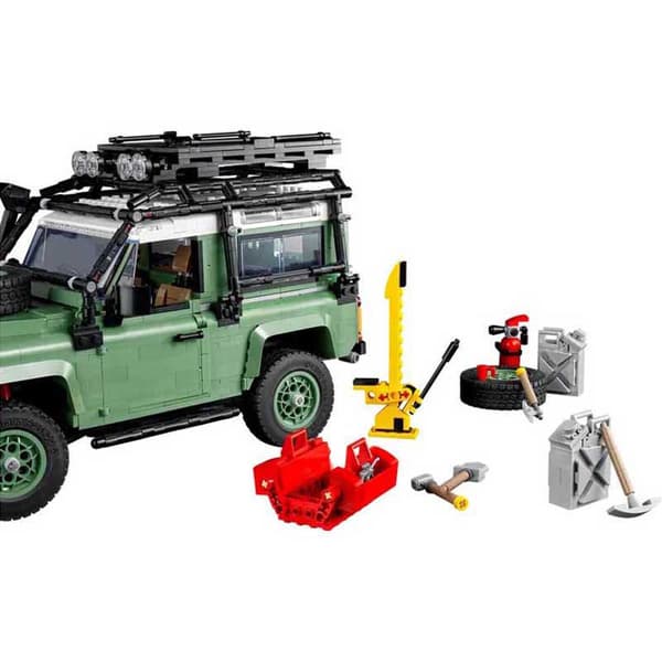 Lego Ikoner Land Rover Classic Defender 90 10317 Byggsats