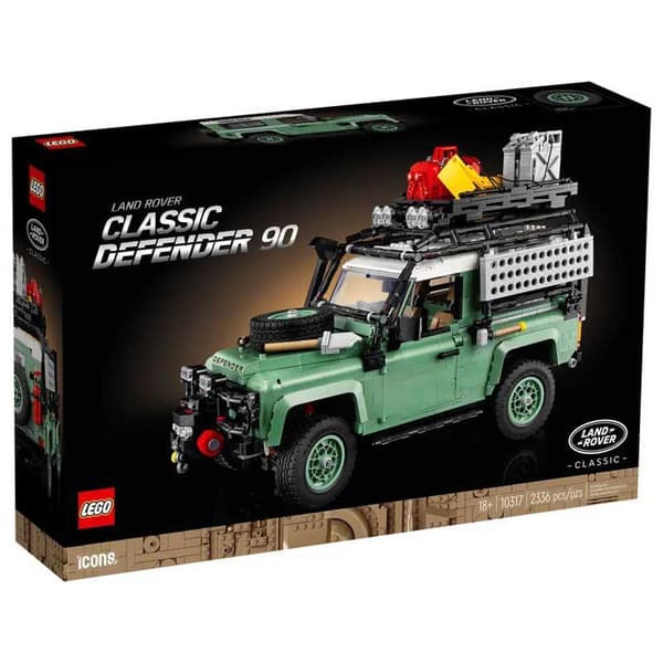 Lego Ikoner Land Rover Classic Defender 90 10317 Byggsats
