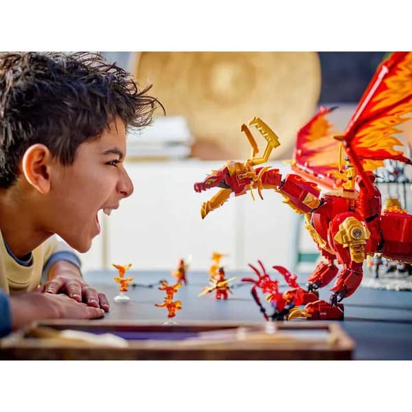 Lego Dragon Fountain Of Movement Byggespil