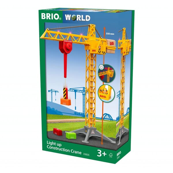 Brio Railway Crane With Lights 33835 Byggespil