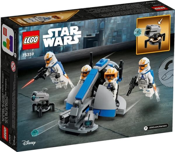 LEGO STAR WARS 75359 332 AHSOKA'S CLONE TROOPER BATTLE PACK