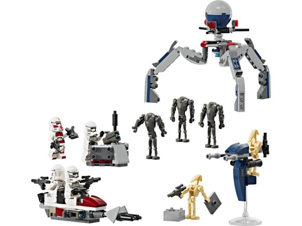 LEGO STAR WARS 75372 CLONE TROOPER & BATTLE DROID BATTLE PACK