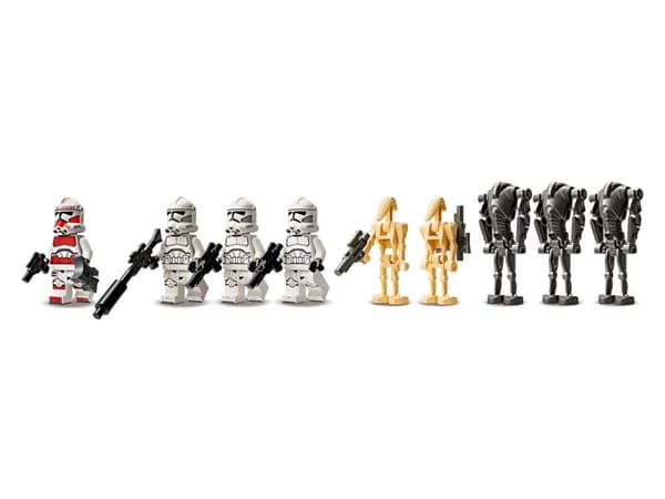 LEGO STAR WARS 75372 CLONE TROOPER & BATTLE DROID BATTLE PACK