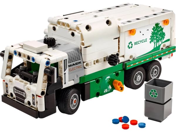 LEGO TECHNIC 42167 MACK LR ELEKTRISK AFFALDELASTBIL