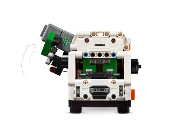 LEGO TECHNIC 42167 MACK LR ELEKTRISK AFFALDELASTBIL