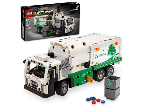 LEGO TECHNIC 42167 MACK LR ELEKTRISK AFFALDELASTBIL